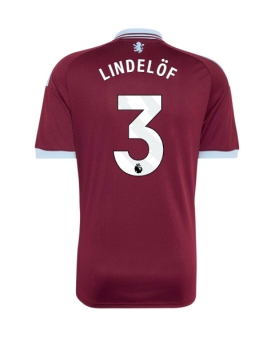 Aston Villa Victor Lindelof #3 Maglia Gara Casa Repliche 2026-27 Maniche Corte Aston Villa Victor Lindelof #3 Maglia Gara Casa Repliche 2026-27 Maniche Corte